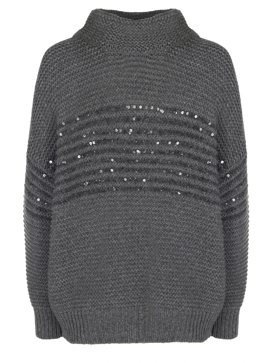 Свитер с пайетками