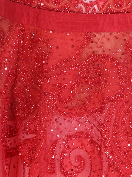 Платье с декором ZUHAIR MURAD