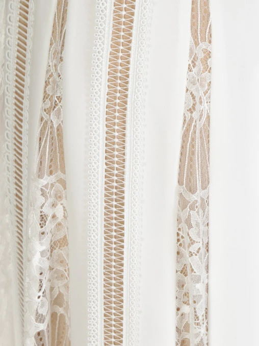 Юбка с кружевом ZUHAIR MURAD