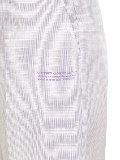 Шорты из вискозы OFF-WHITE