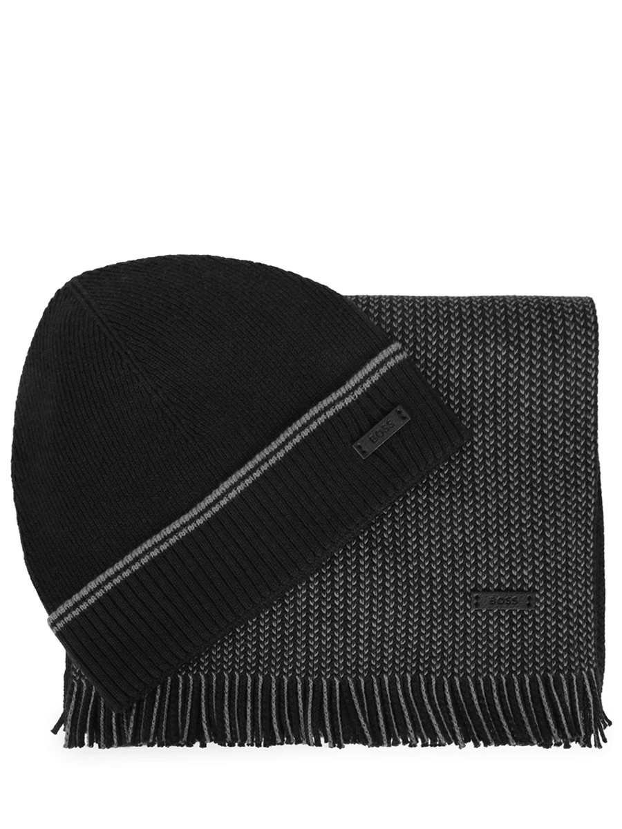 Комплект шапка и шарф