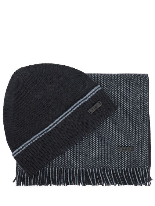 Комплект шапка и шарф BOSS