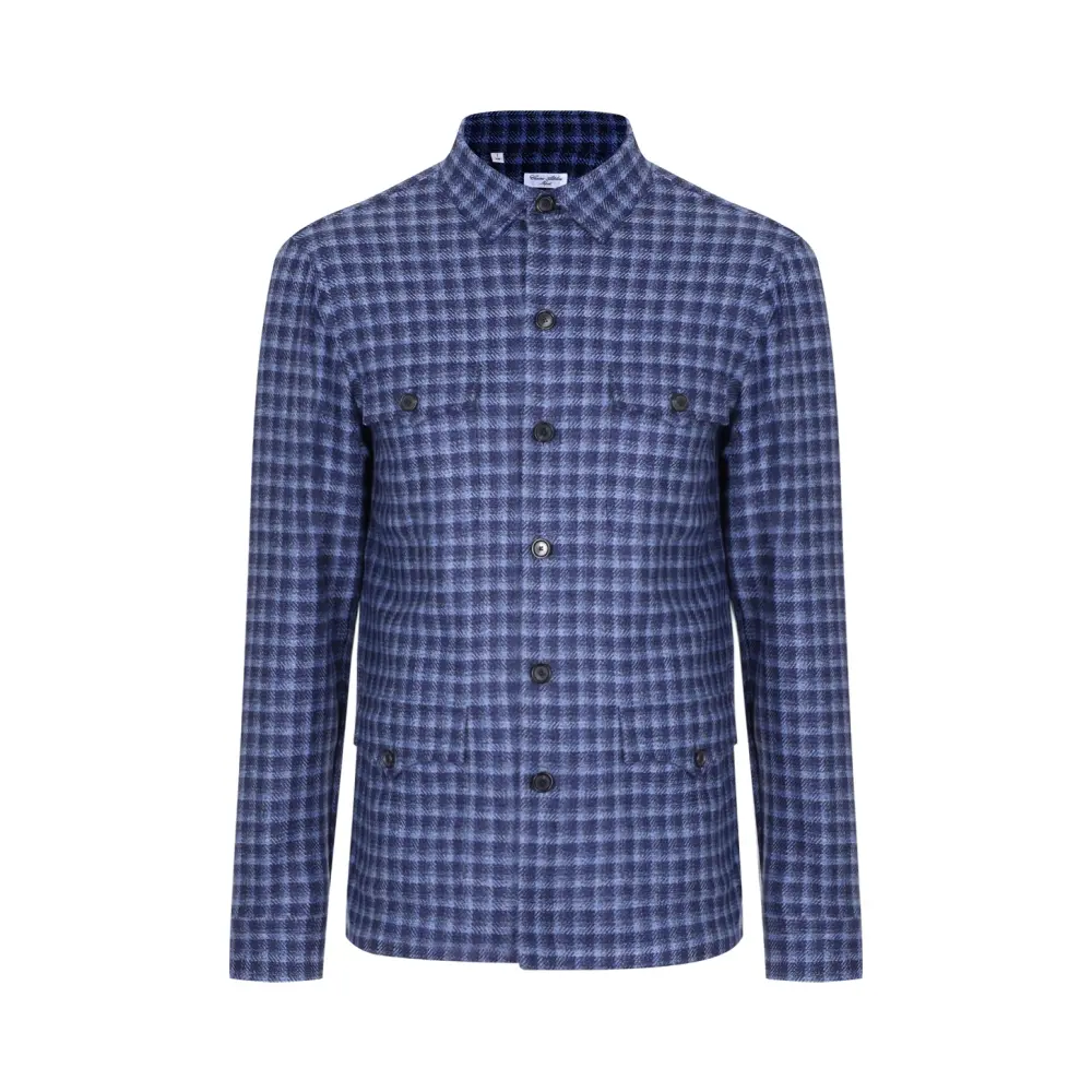 Рубашка Regular Fit кашемировая