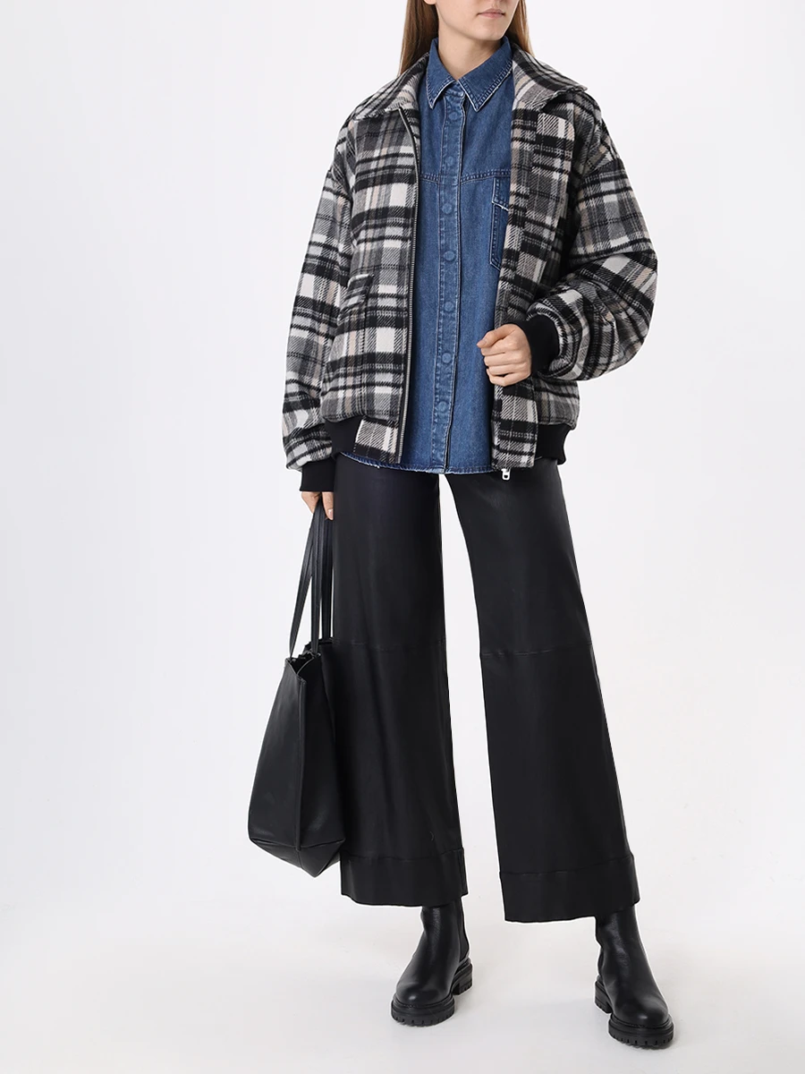 Куртка в клетку