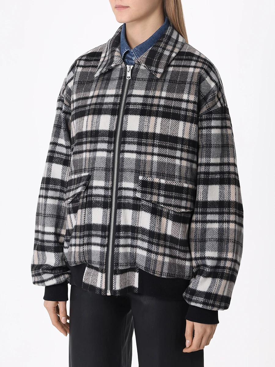 Куртка в клетку