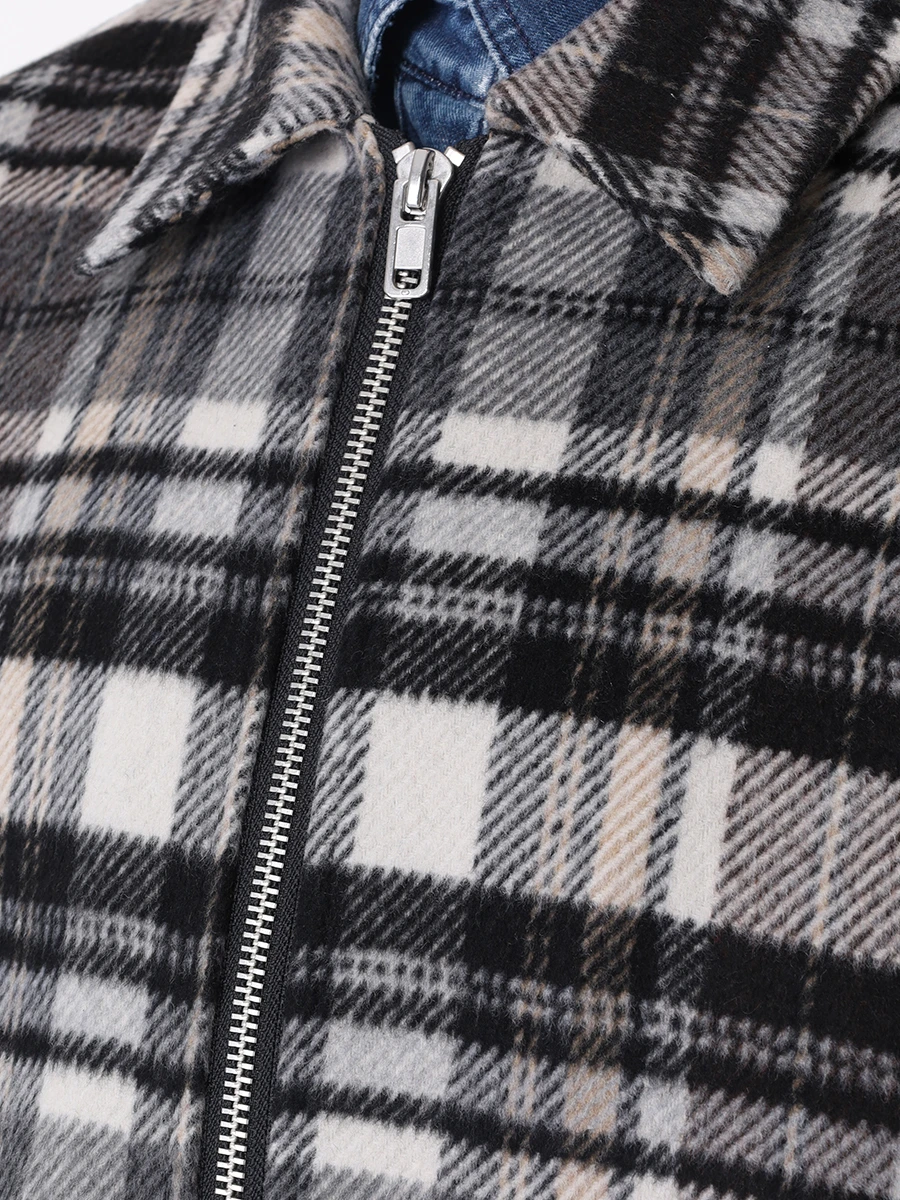 Куртка в клетку