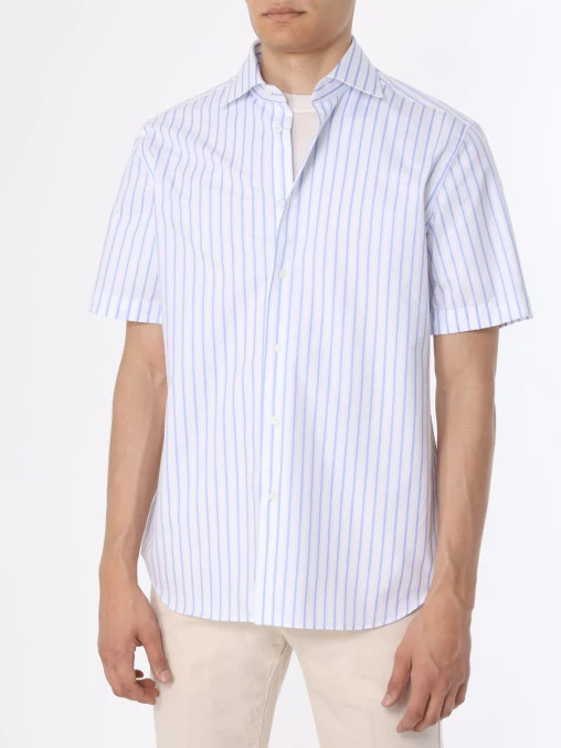 Рубашка Slim Fit хлопковая CORNELIANI