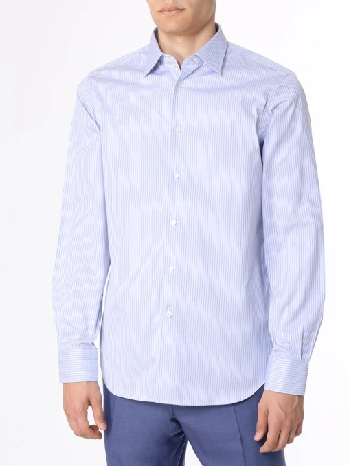 Рубашка Slim Fit хлопковая CORNELIANI