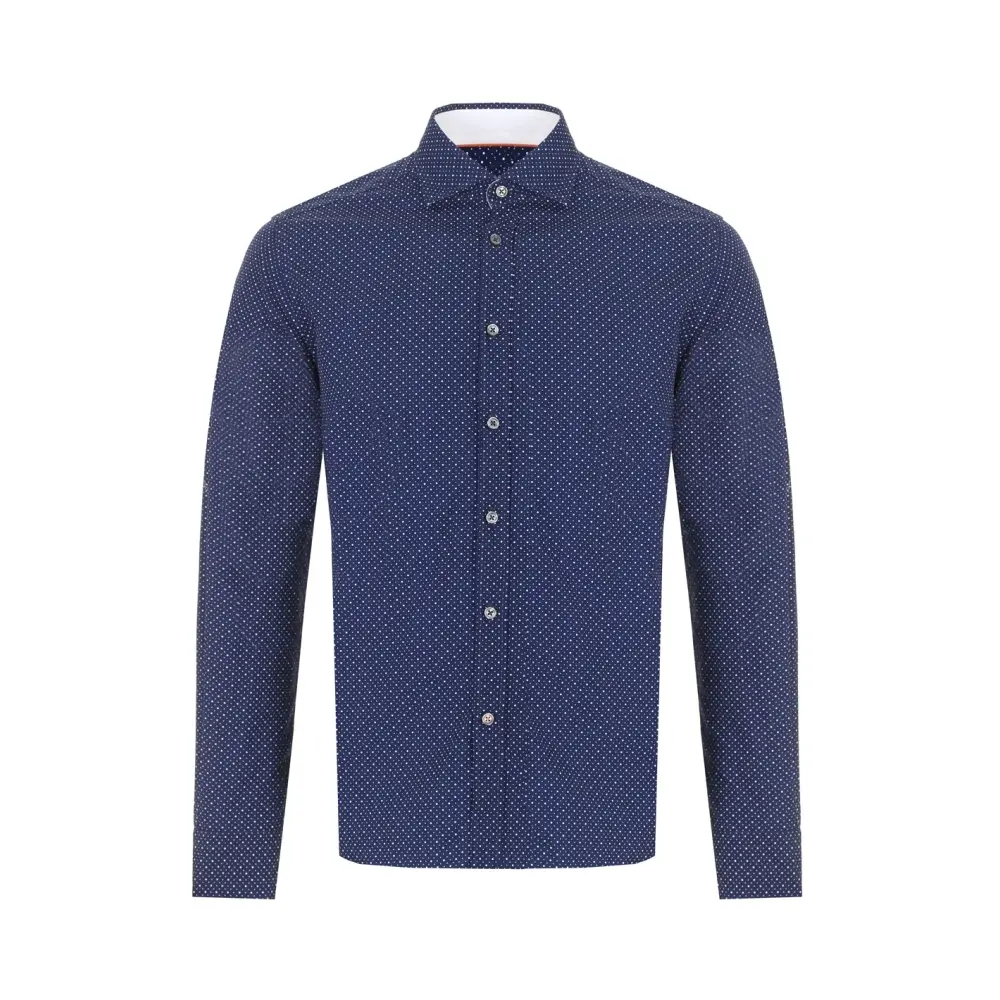 Рубашка Slim Fit хлопковая