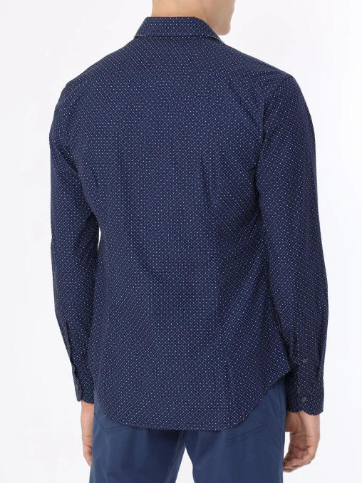 Рубашка Slim Fit хлопковая CORNELIANI