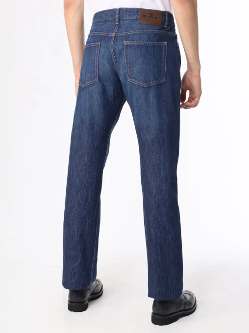 Джинсы Regular Fit хлопковая ETRO