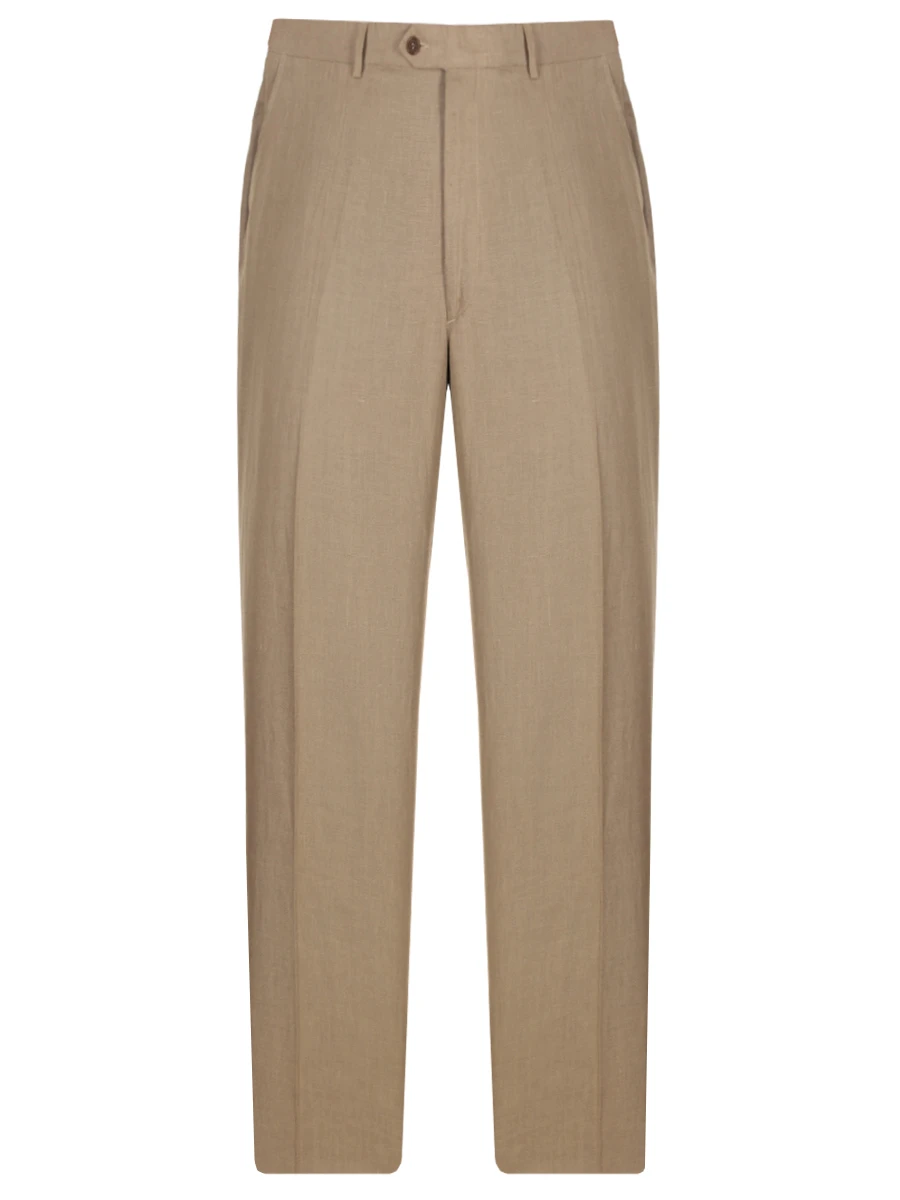 Брюки льняные