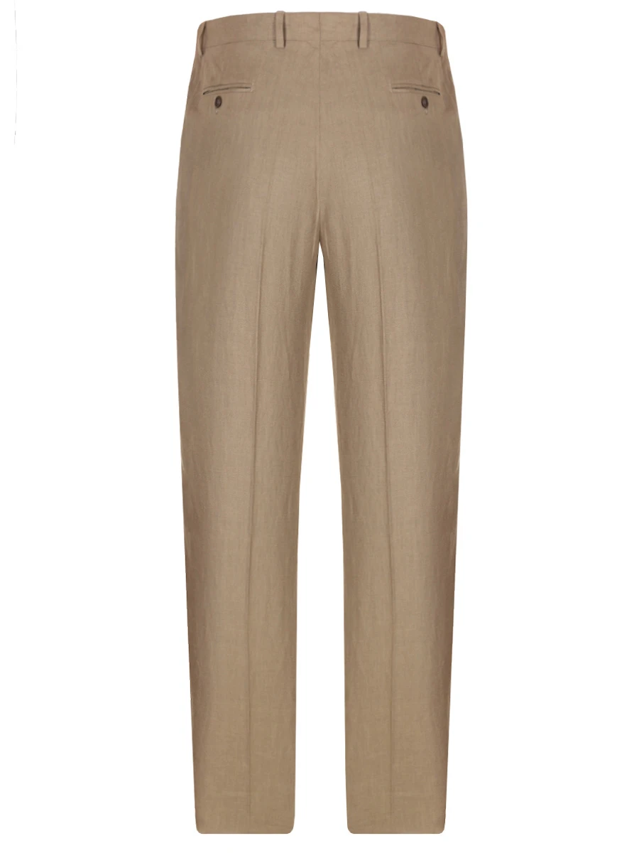 Брюки льняные