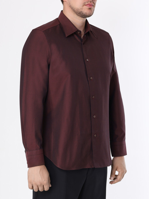 Рубашка Slim Fit хлопковая CASTANGIA