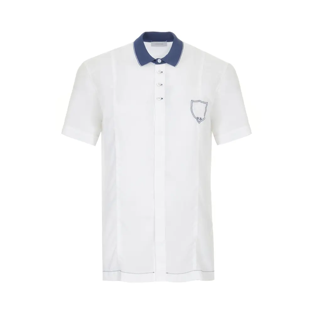 Рубашка Slim Fit однотонная