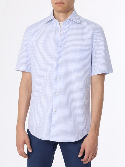 Рубашка Slim Fit хлопковая CANALI