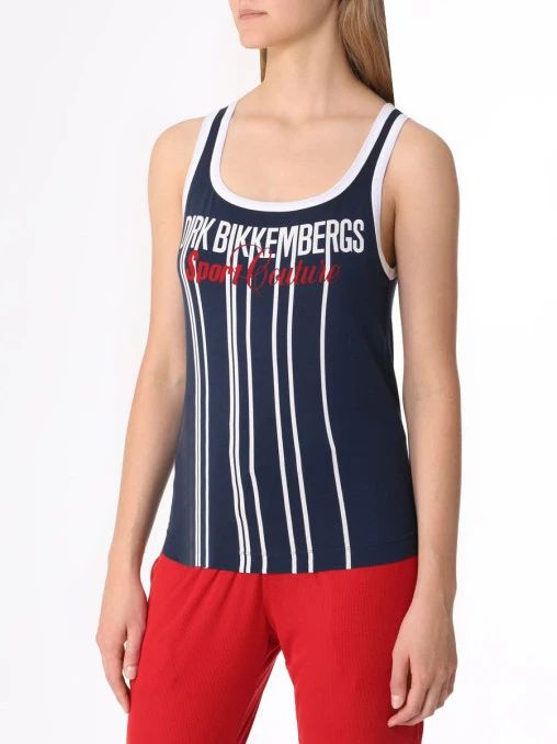 Майка хлопковая DIRK BIKKEMBERGS