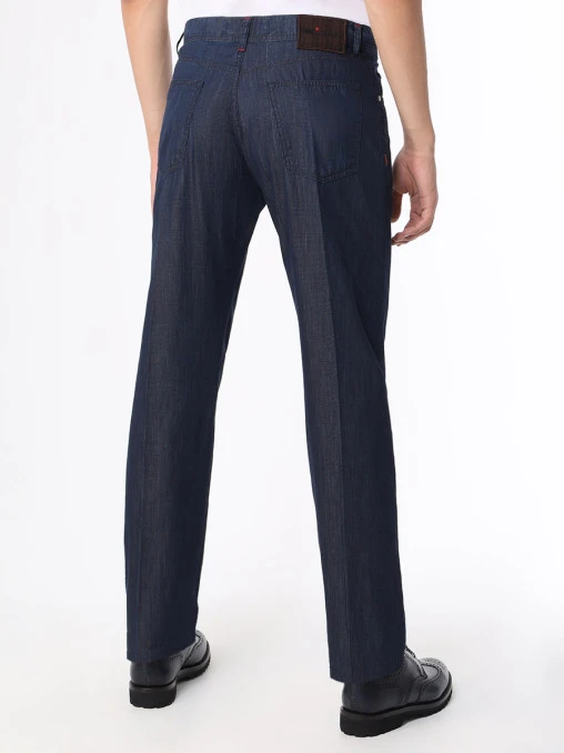 Джинсы Regular Fit хлопковые KITON