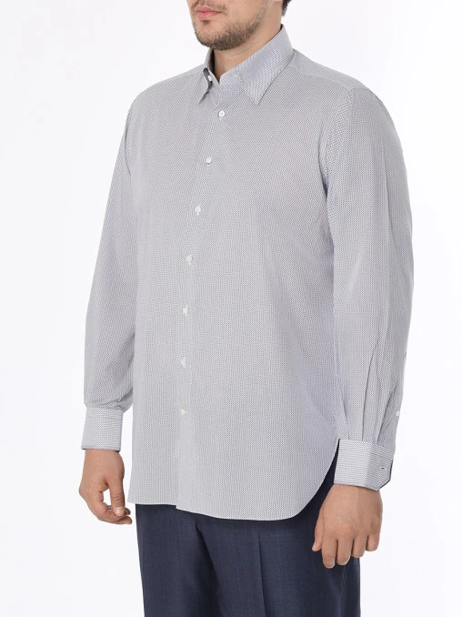 Рубашка Slim Fit хлопковая ZILLI