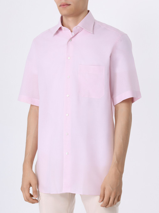 Рубашка Slim Fit хлопковая ZILLI
