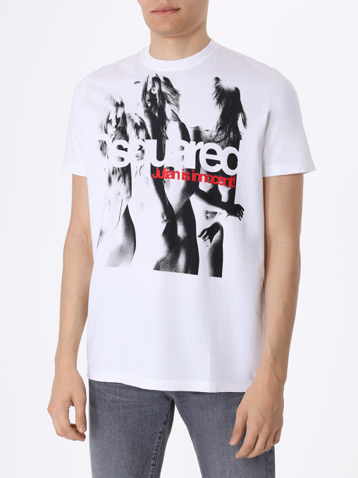 Футболка хлопковая DSQUARED2
