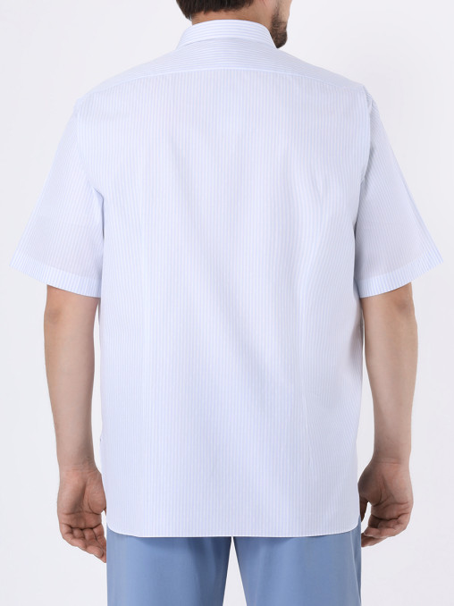 Рубашка Slim Fit хлопковая ZILLI