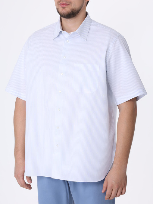 Рубашка Slim Fit хлопковая ZILLI