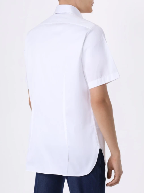 Рубашка Slim Fit хлопковая ZILLI