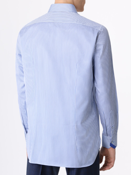 Рубашка Slim Fit хлопковая ZILLI