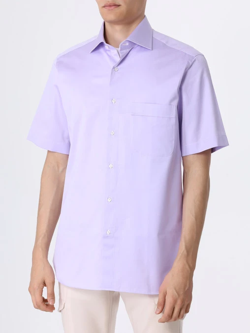 Рубашка Slim Fit хлопковая BRIONI