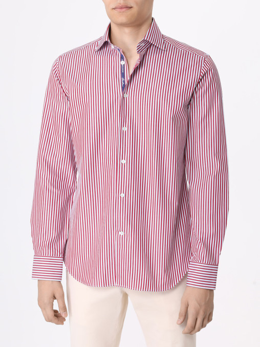 Рубашка Slim Fit хлопковая CORNELIANI