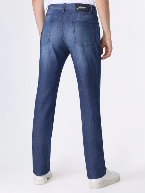 Джинсы Slim Fit хлопковые BRIONI