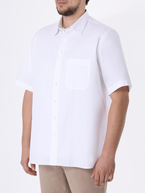 Рубашка Slim Fit хлопковая ZILLI
