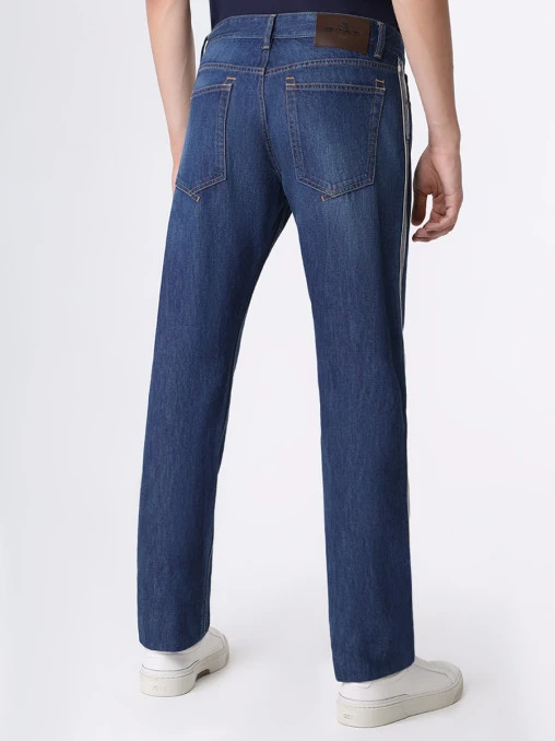 Джинсы Regular Fit хлопковые ETRO