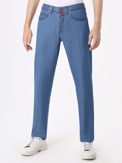 Джинсы Regular Fit хлопковые KITON