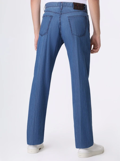 Джинсы Regular Fit хлопковые KITON