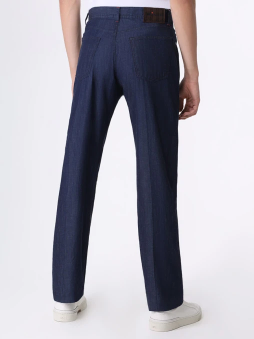 Джинсы Regular Fit хлопковые KITON
