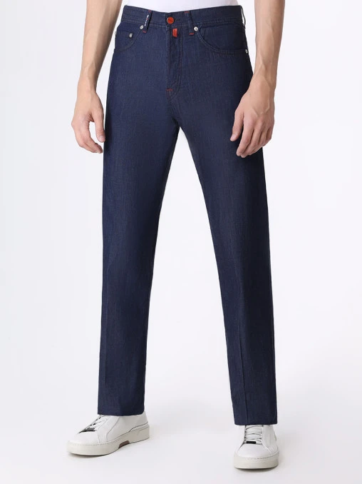 Джинсы Regular Fit хлопковые KITON