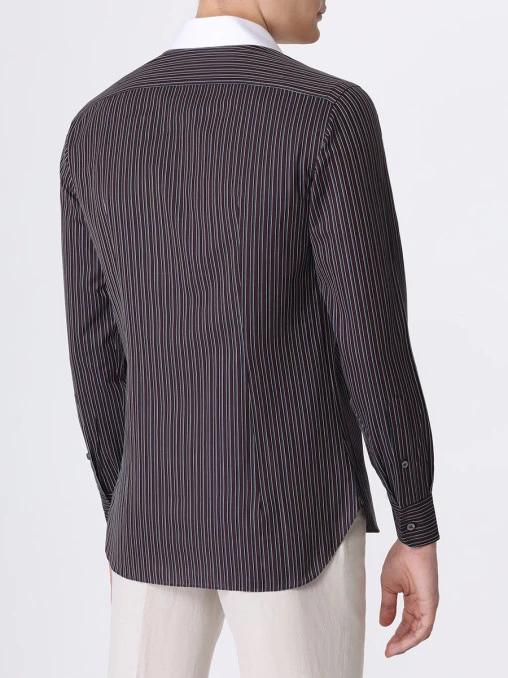 Рубашка Slim Fit хлопковая BRIONI