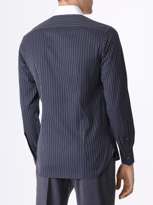 Рубашка Slim Fit хлопковая BRIONI