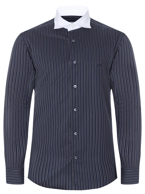 Рубашка Slim Fit хлопковая BRIONI