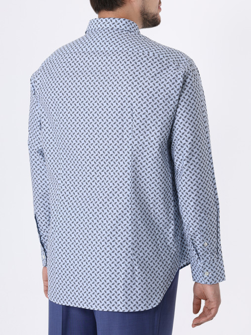 Рубашка Slim Fit хлопковая BRIONI