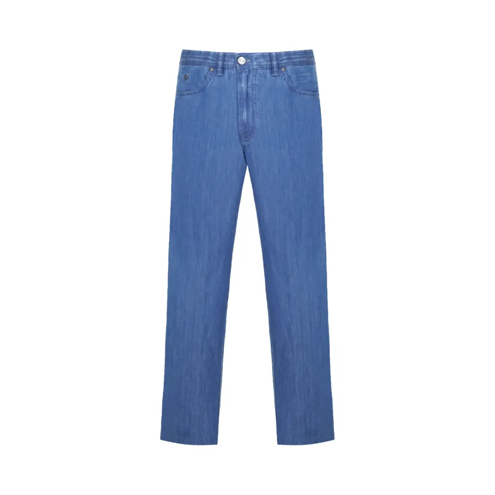 Джинсы Regular Fit однотонные