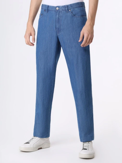 Джинсы Regular Fit однотонные BRIONI