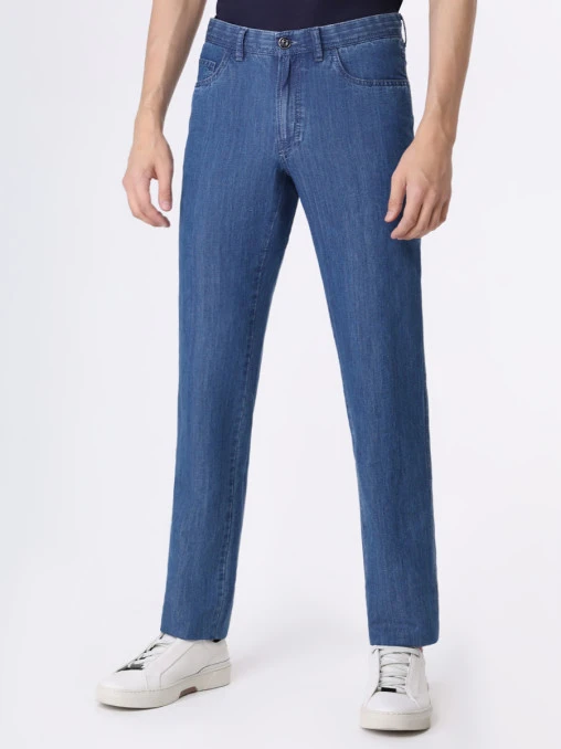 Джинсы Regular Fit однотонные BRIONI