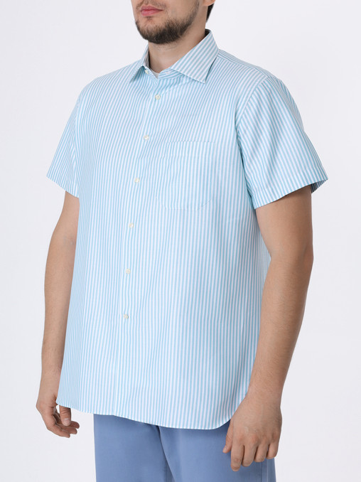 Рубашка Regular Fit хлопковая CORNELIANI