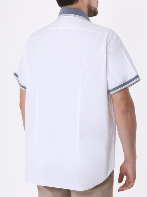 Рубашка Slim Fit хлопковая BRIONI