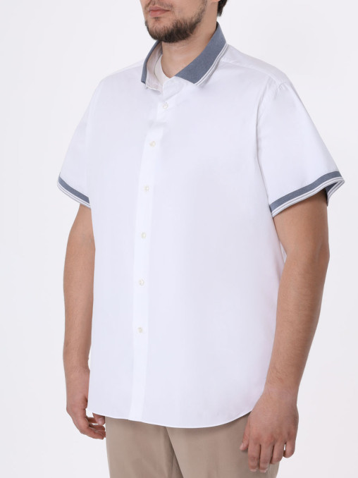 Рубашка Slim Fit хлопковая BRIONI