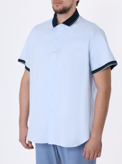 Рубашка Slim Fit хлопковая BRIONI