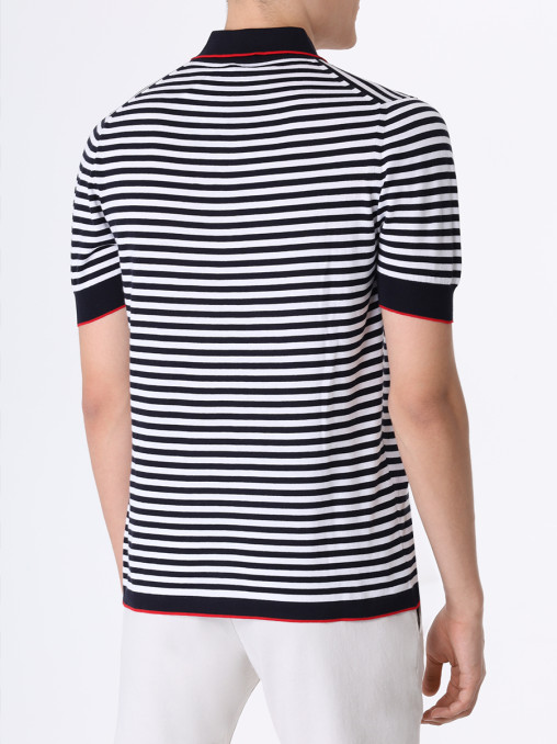 Поло хлопковое KITON